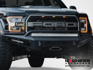 Ford Raptor Front Bumper - Honey Badger - Winch Bumper by Addictive Desert Designs - 2017